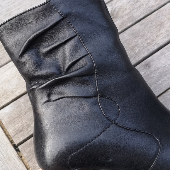 Collège leather ankle boots - Picture 7 of 16